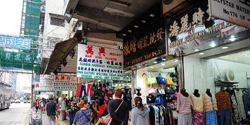 香港露天市集及主题购物街